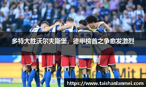 多特大胜沃尔夫斯堡，德甲榜首之争愈发激烈