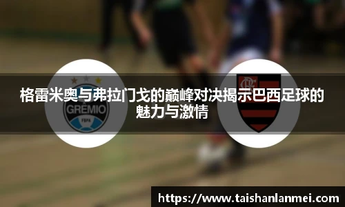 格雷米奥与弗拉门戈的巅峰对决揭示巴西足球的魅力与激情